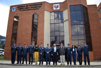 Maestría en Seguridad Operacional  de la EPFAC, recibe la visita de pares académicos