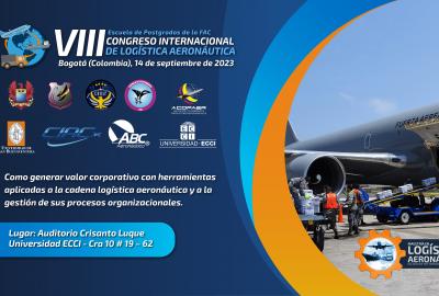 Todo listo para el VIII Congreso Internacional de Logística Aeronáutica 2023