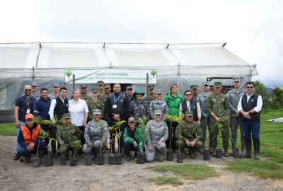 Jornada de reforestación, un compromiso con el medioambiente
