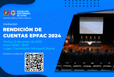 Rendición de Cuentas 2024 de la EPFAC