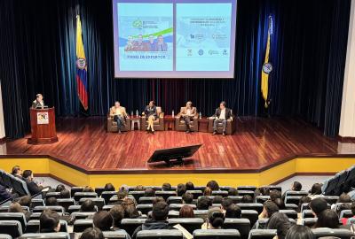 Aporte académico de la EPFAC exaltado en congreso internacional de riesgos