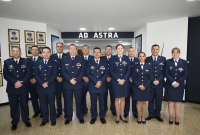 Culmina el Curso de Ascenso para los Profesionales Oficiales de Reserva de la FAC