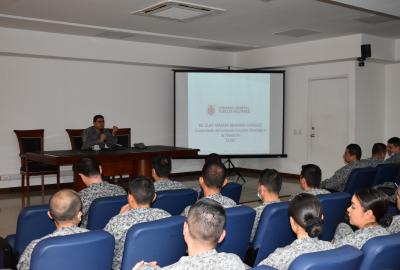 EPFAC recibe visita del Comandante de Comando Conjunto Estratégico de Transición-CCOET de las FF.MM