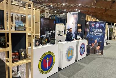 EPFAC inicia su participación en la FILBo con enfoque espacial