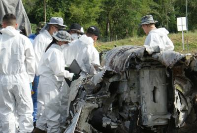 Ejercicio de campo fortalece los conocimientos para la mitigación de accidentes aéreos