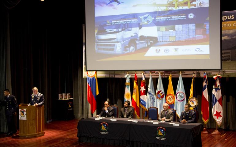 EPFAC realizó el Congreso Internacional de Logística Aplicada y Aeronáutica