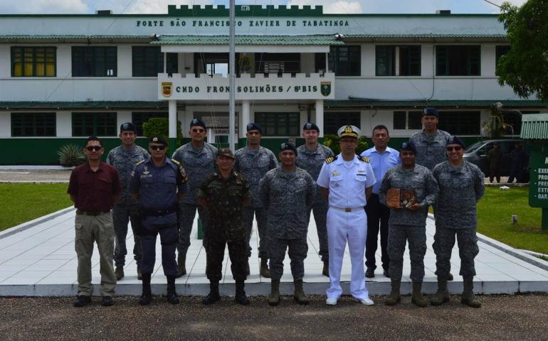 Visita geoestratégica de la EPFAC en el Amazonas es resaltada por el hermano país de Brasil