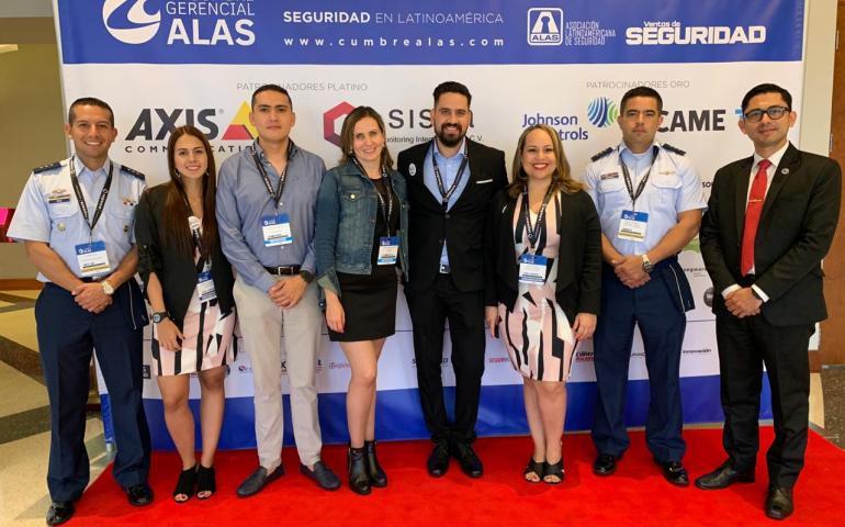 Integrantes de la Maestría en Dirección y Gestión de la Seguridad Integral participaron en la Cumbre ALAS en Miami