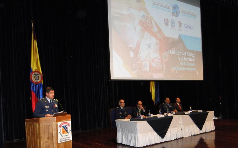  EPFAC realizó Congreso Internacional de Logística Aplicada y Aeronáutica