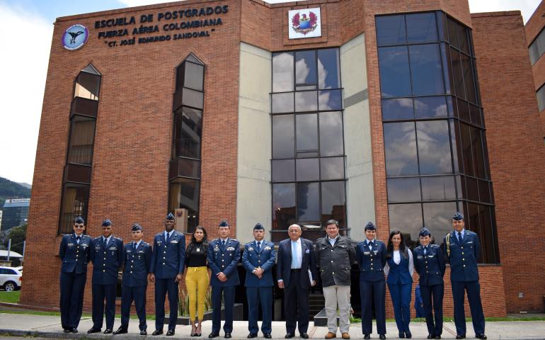 Maestría en Seguridad Operacional  de la EPFAC, recibe la visita de pares académicos