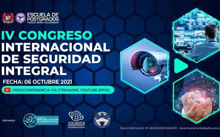 Participe en el Congreso Internacional de Seguridad Integral 2021 y la Cumbre Internacional Q1 COLADCA