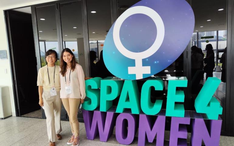 Participación de la EPFAC en encuentro internacional de Mujeres expertas en el sector Espacial