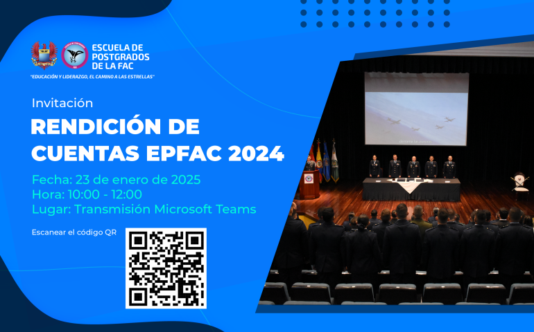 Rendición de Cuentas 2024 de la EPFAC