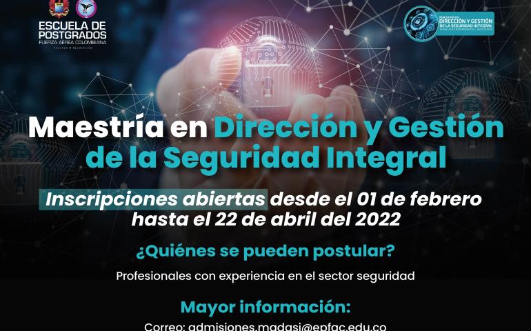 inscripciones maestrías 2022