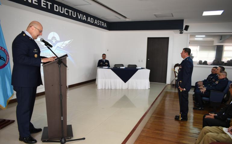 En ceremonia institucional fue asumida la Dirección de la EPFAC