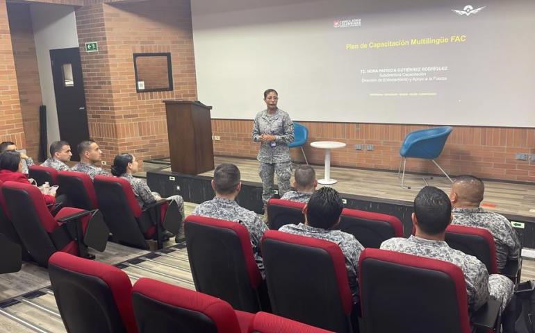 Con éxito se realizó el VIII seminario de estandarización del programa ‘Lenguas Extranjeras’ de la Fuerza Aérea