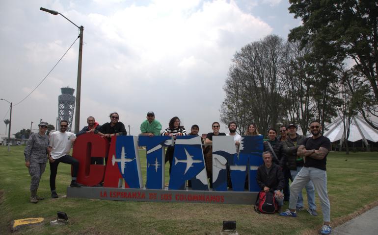 Visita académica fortalece vínculo entre la EPFAC y el Centro Ático
