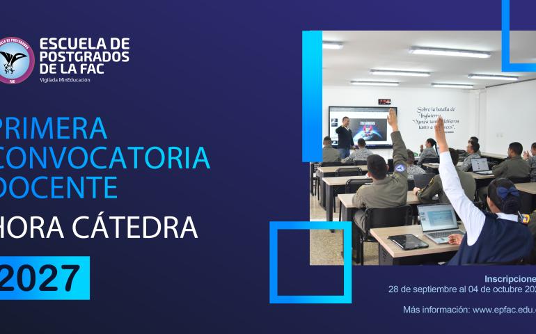 Primer Proceso Selección Abierto Público Personal Docente HC 2027