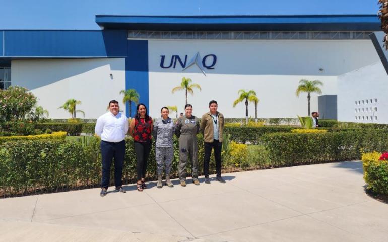 Durante Estancia Práctica Internacional en Querétaro, estudiantes de maestría estructuraron programa posgradual para Universidad Aeronáutica
