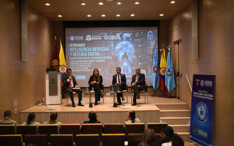 Inteligencia artificial y defensa, eje de seminario internacional