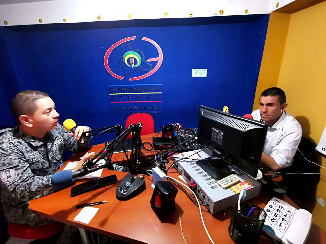 Director de ESUFA participa en la emisora Cundinamarca stereo