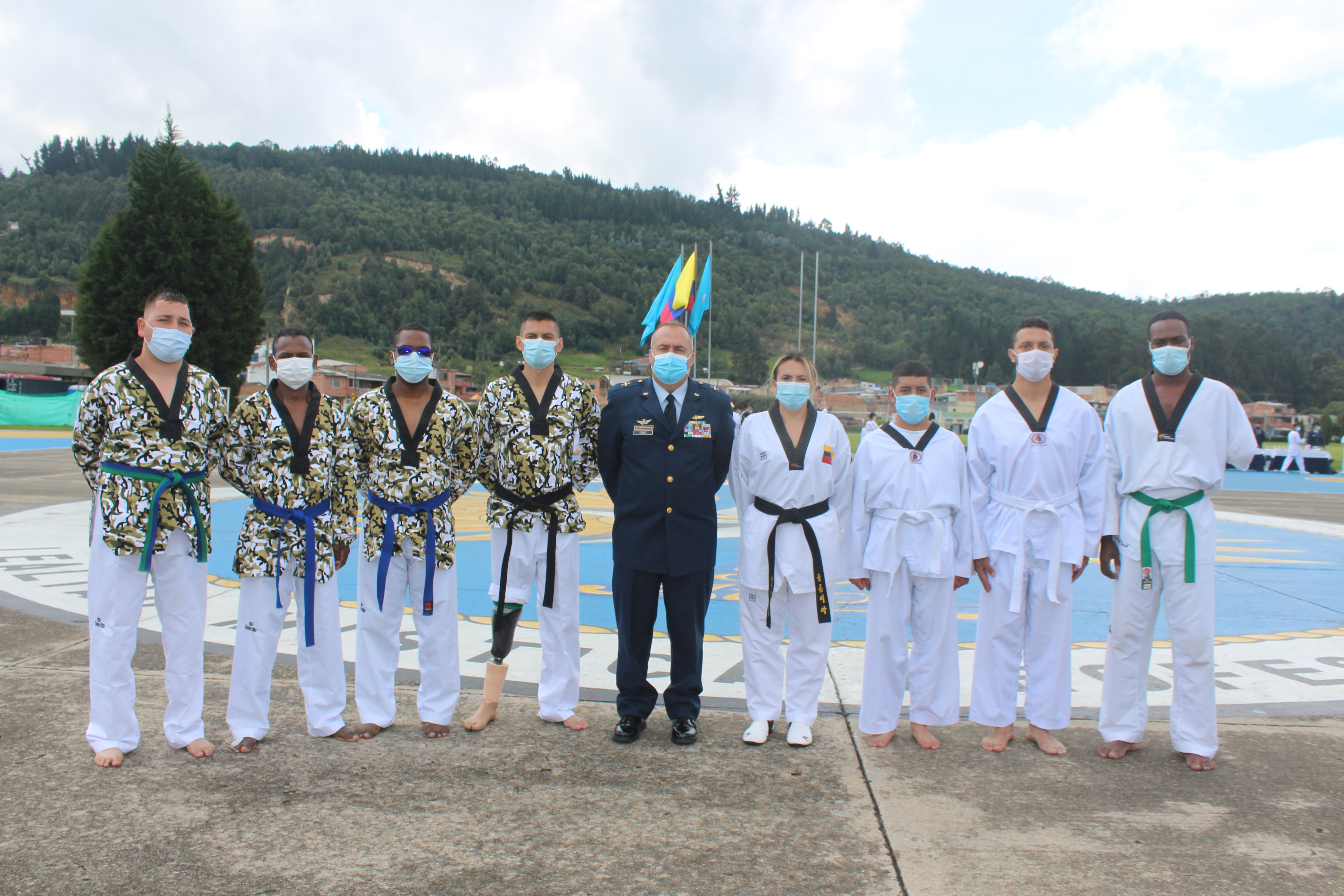 Liga de parataekwondo de las Fuerzas Armadas mostraron disciplina y talento en la ESUFA