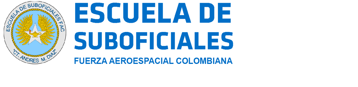 Sitio Web Oficial Escuela de Suboficiales Fuerza Aeroespacial Colombiana - ESUFA