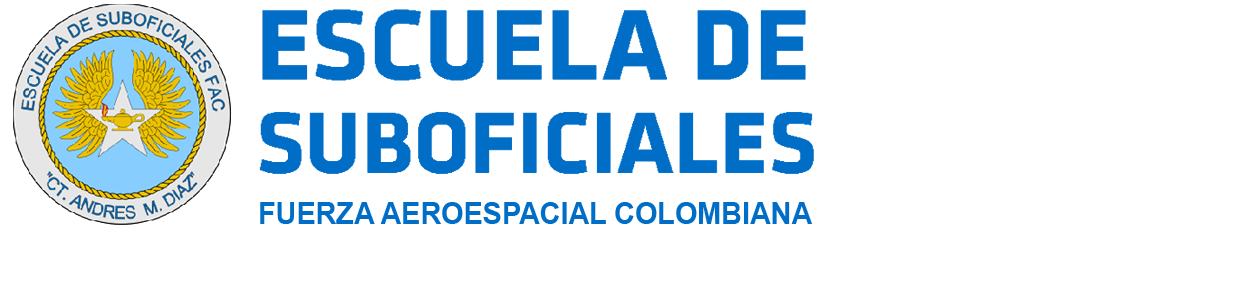 Sitio Web Oficial Escuela de Suboficiales Fuerza Aérea Colombiana - ESUFA