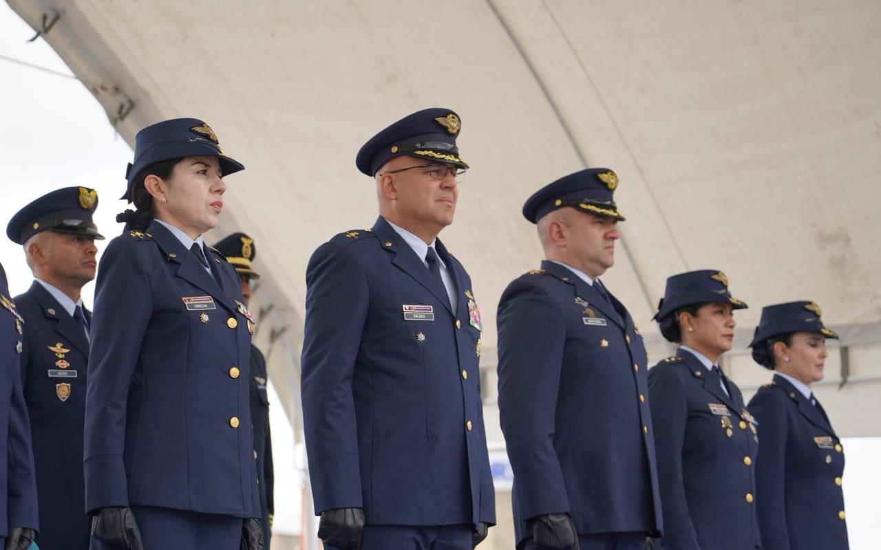 Ingreso histórico de 265 aspirantes fortalece el futuro de la Fuerza Aeroespacial Colombiana