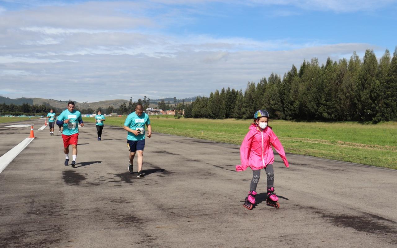 Así se vivió la "Carrera por los Héroes" en Cundinamarca