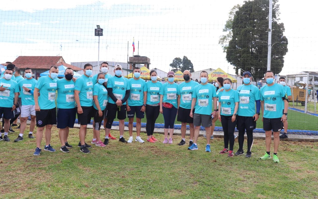 Así se vivió la "Carrera por los Héroes" en Cundinamarca