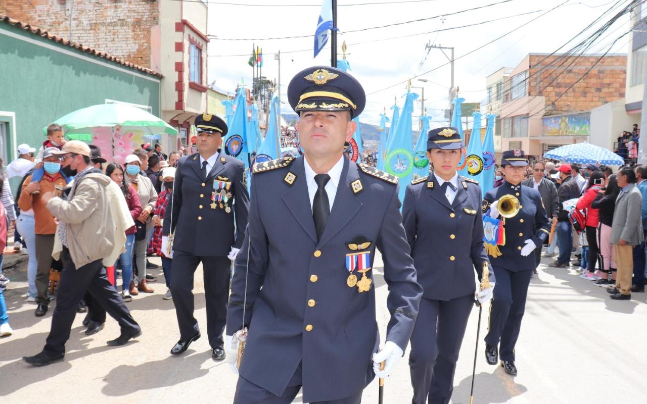 La ESUFA presente en homenaje a la Virgen del Milagro en Tunja