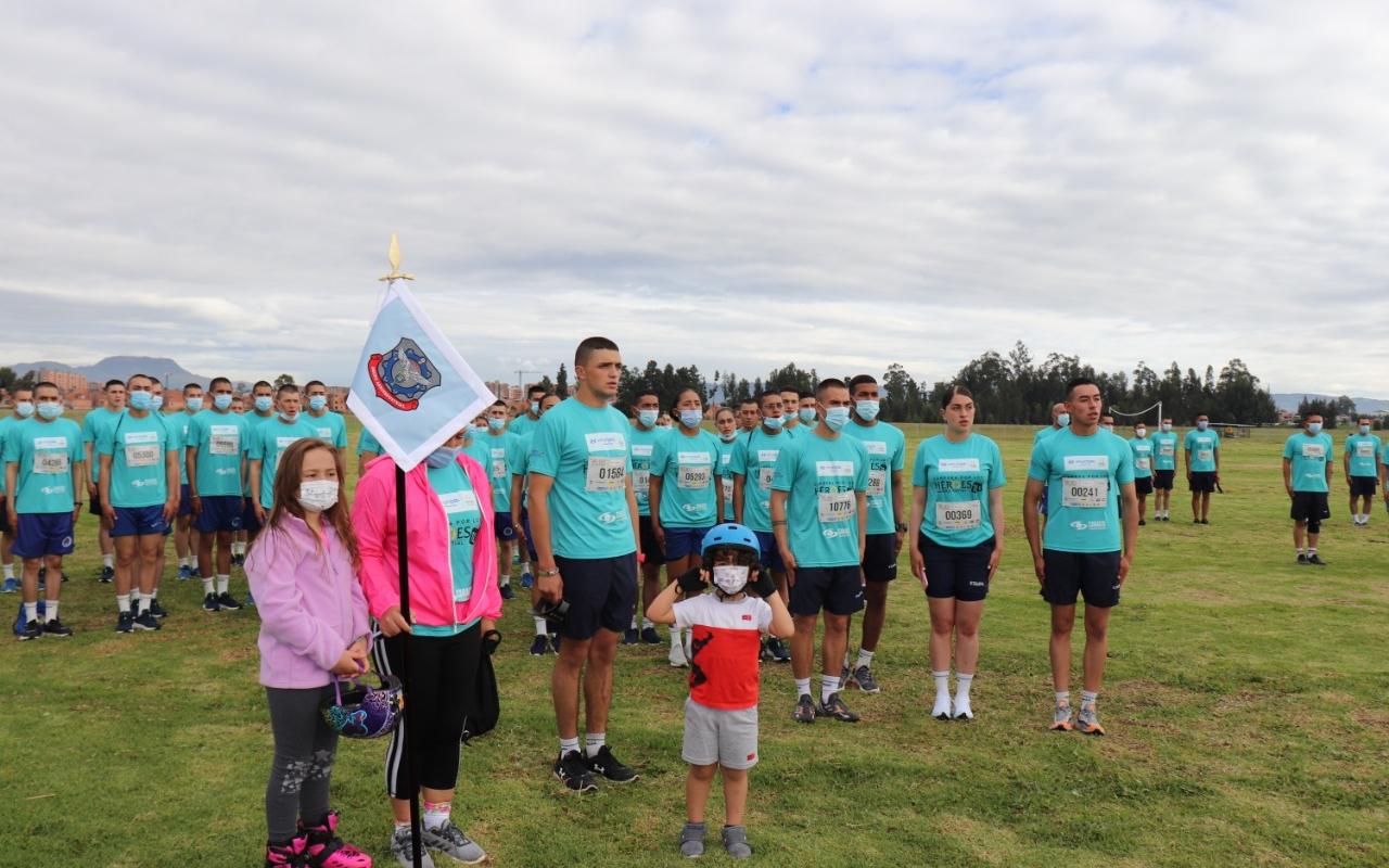 Así se vivió la "Carrera por los Héroes" en Cundinamarca