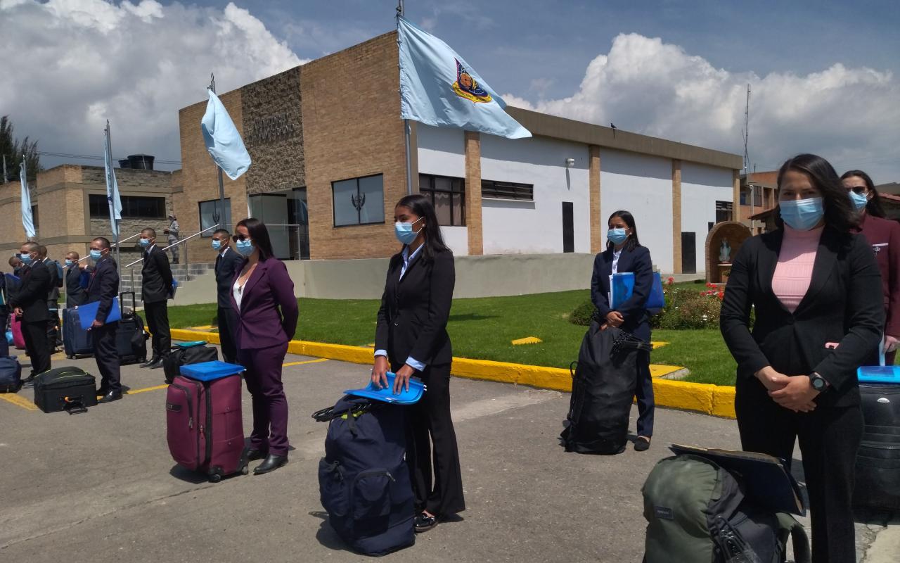 La Escuela de suboficiales abrió sus puertas para recibir a 182 jóvenes colombianos  