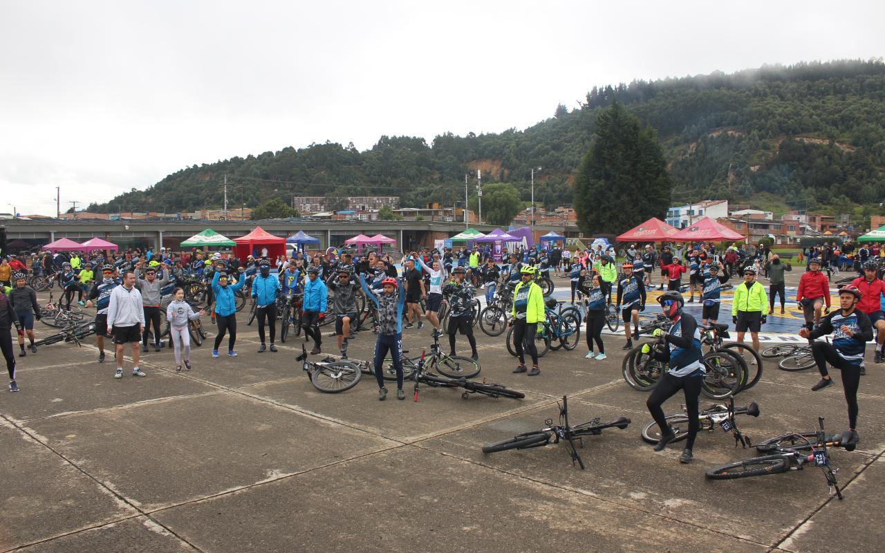 Amantes del ciclomontañismo se dieron cita en la segunda versión de la Travesía MTB “Ruta de la Sabana” realizada por la ESUFA