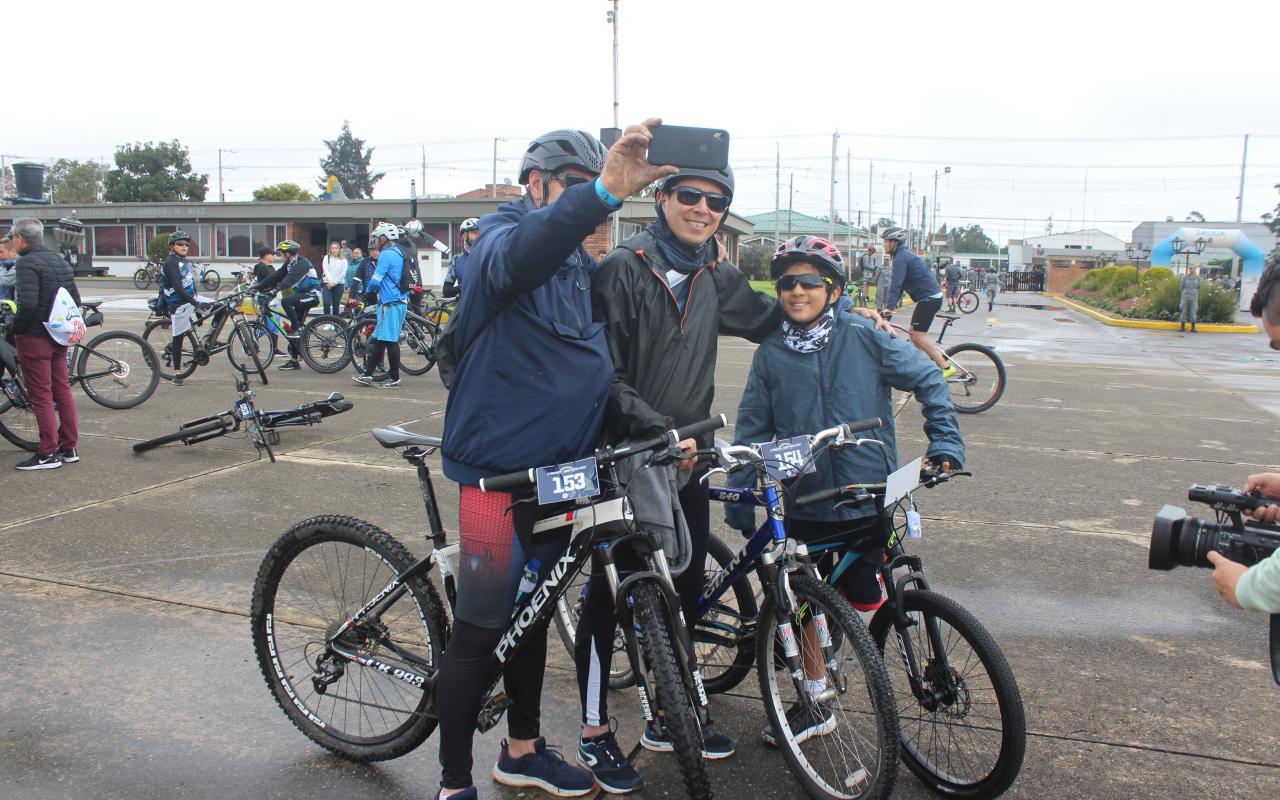 Amantes del ciclomontañismo se dieron cita en la segunda versión de la Travesía MTB “Ruta de la Sabana” realizada por la ESUFA