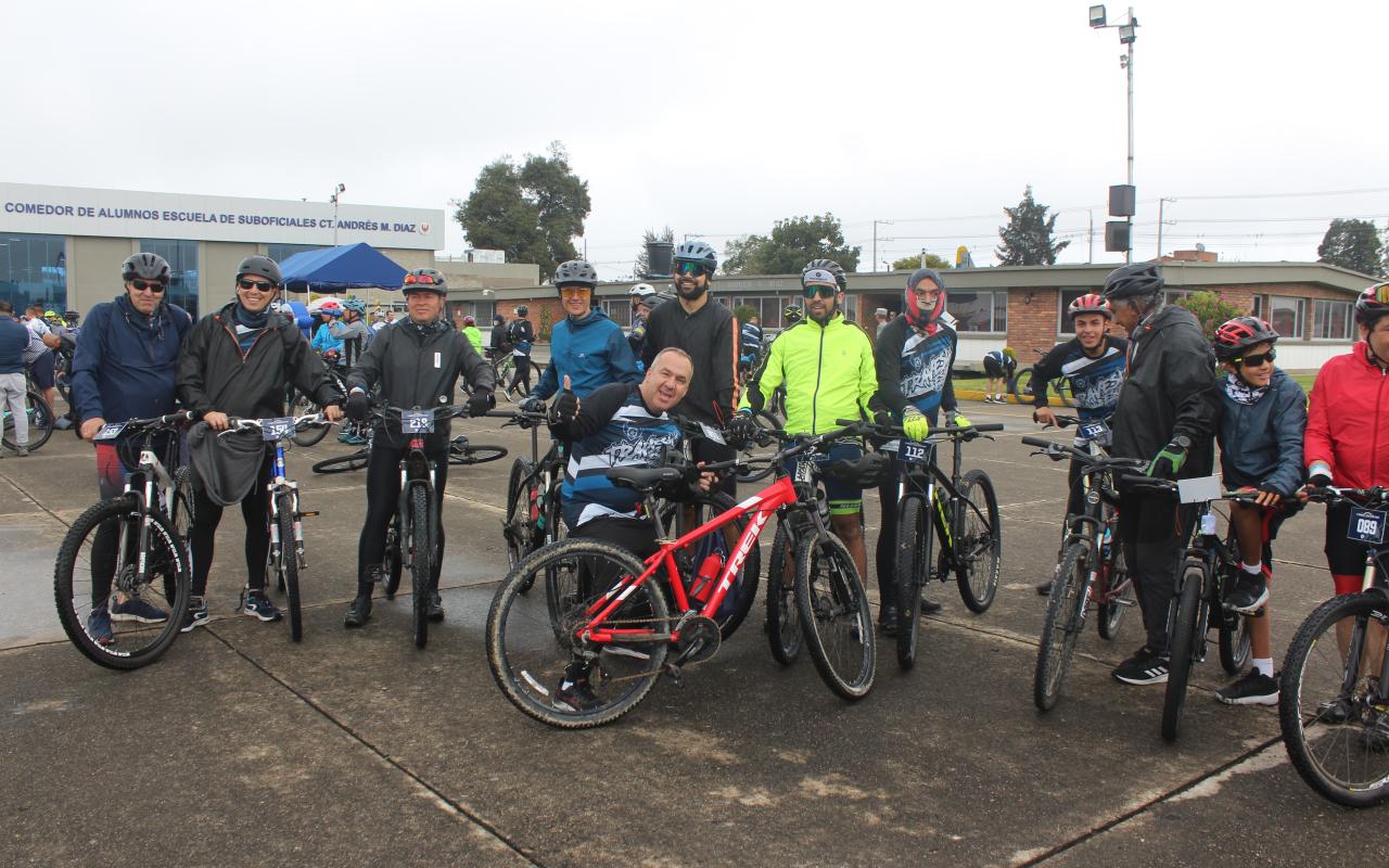 Amantes del ciclomontañismo se dieron cita en la segunda versión de la Travesía MTB “Ruta de la Sabana” realizada por la ESUFA