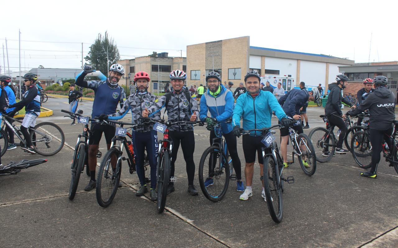 Amantes del ciclomontañismo se dieron cita en la segunda versión de la Travesía MTB “Ruta de la Sabana” realizada por la ESUFA