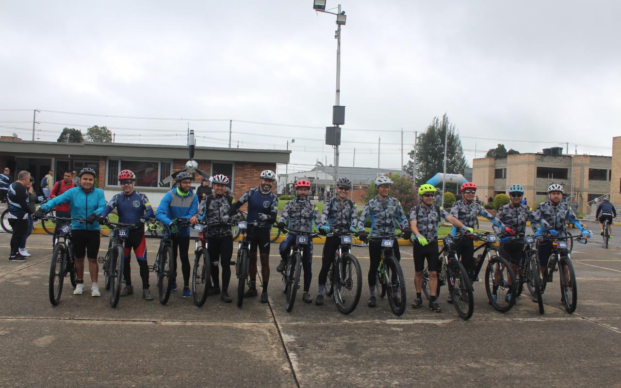 Amantes del ciclomontañismo se dieron cita en la segunda versión de la Travesía MTB “Ruta de la Sabana” realizada por la ESUFA