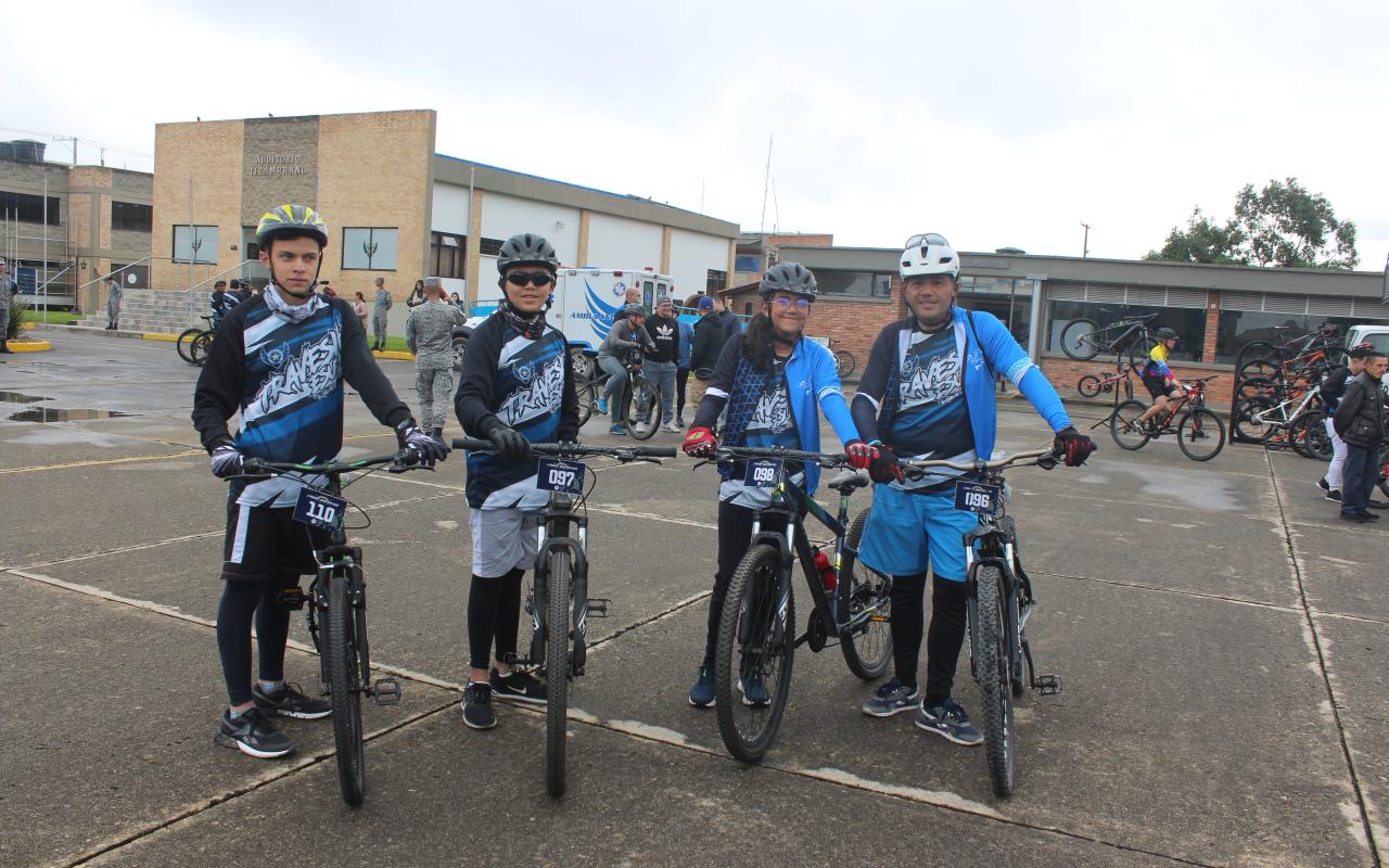 Amantes del ciclomontañismo se dieron cita en la segunda versión de la Travesía MTB “Ruta de la Sabana” realizada por la ESUFA