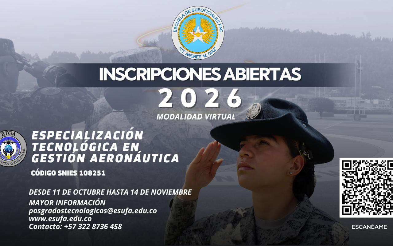 Abre tu camino profesional con la Especialización Tecnológica en Gestión Aeronáutica