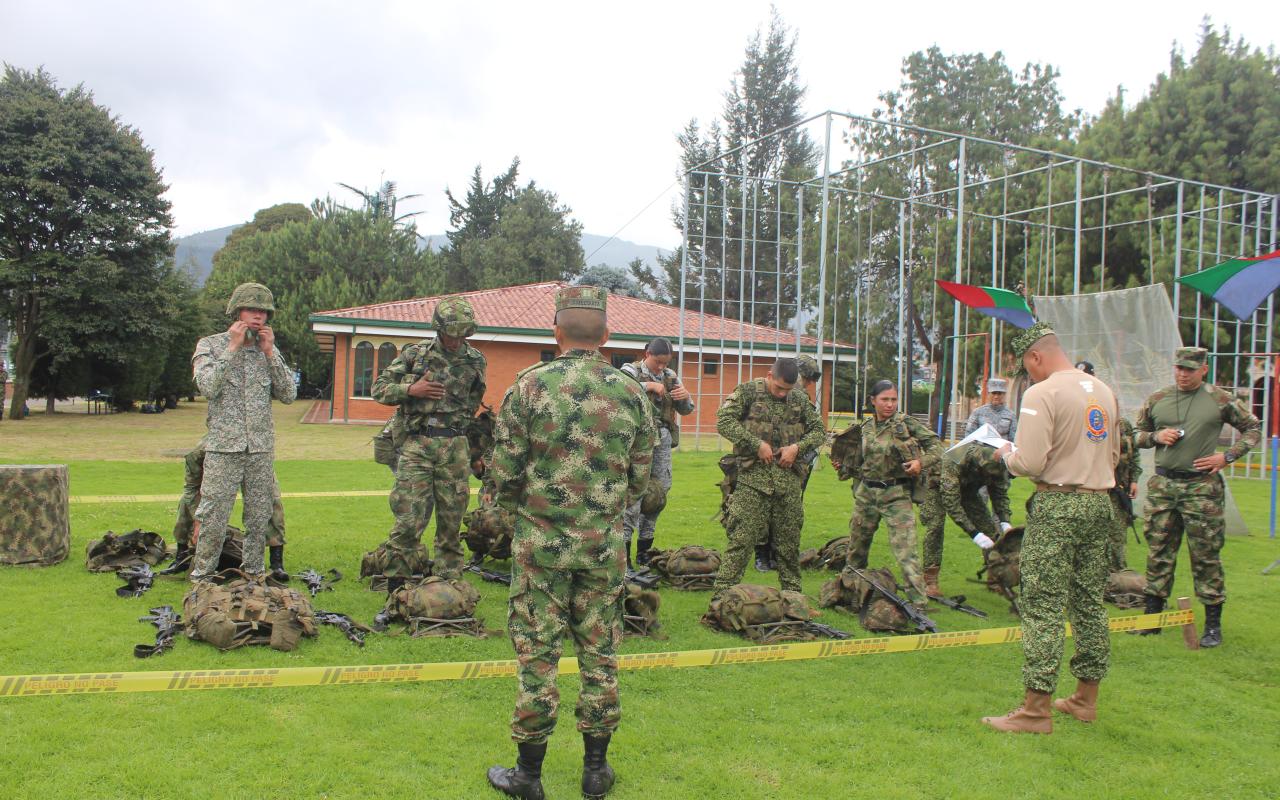 Plan Púrpura: espacio para fortalecer capacidades de las Fuerzas Militares de Colombia