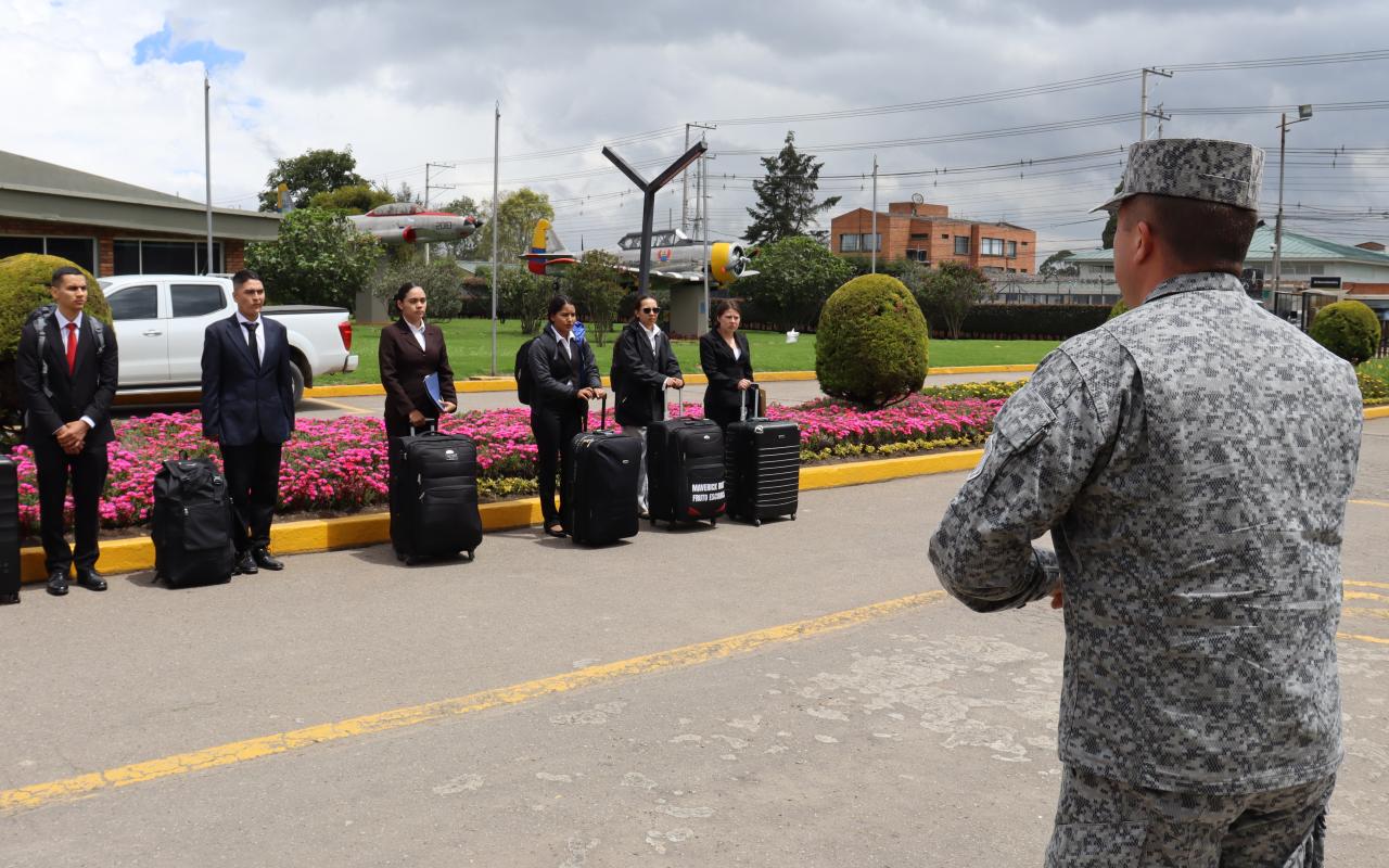 Nuevos aspirantes comienzan su camino militar para servir con orgullo a Colombia