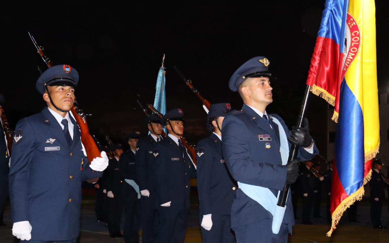 98 nuevos Suboficiales inician su camino en la Fuerza Aeroespacial Colombiana 