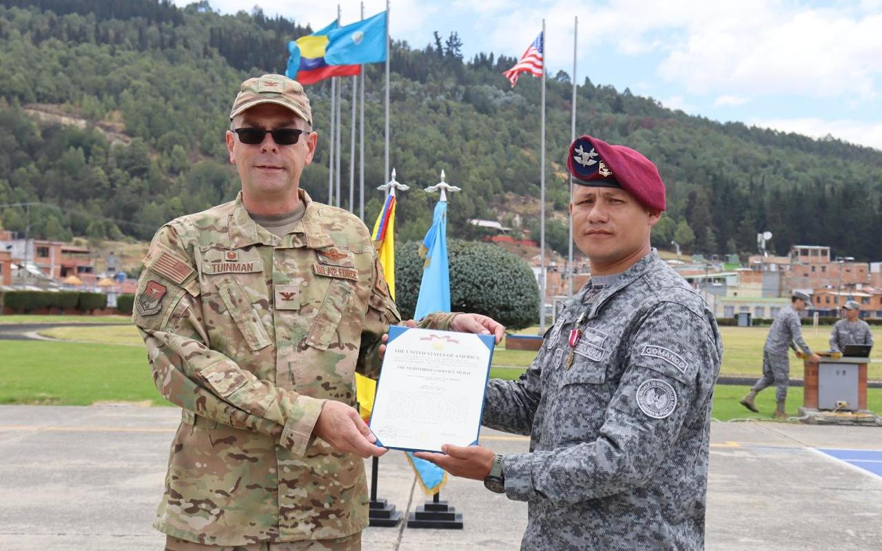 Alma máter de la Suboficialidad recibió a la Inter-American Air Forces Academy 