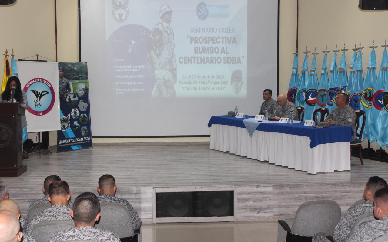 Seminario taller "Prospectiva Rumbo al Centenario de Seguridad y Defensa de Bases"