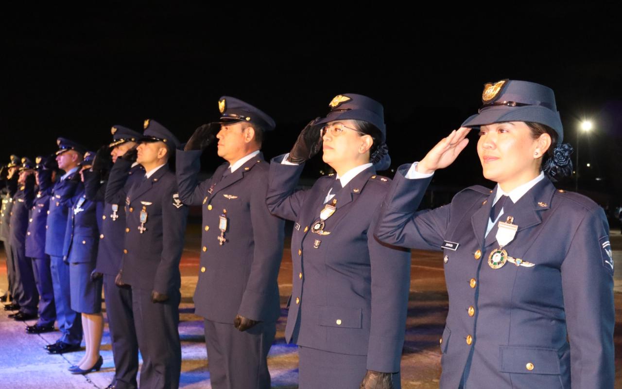 98 nuevos Suboficiales inician su camino en la Fuerza Aeroespacial Colombiana 