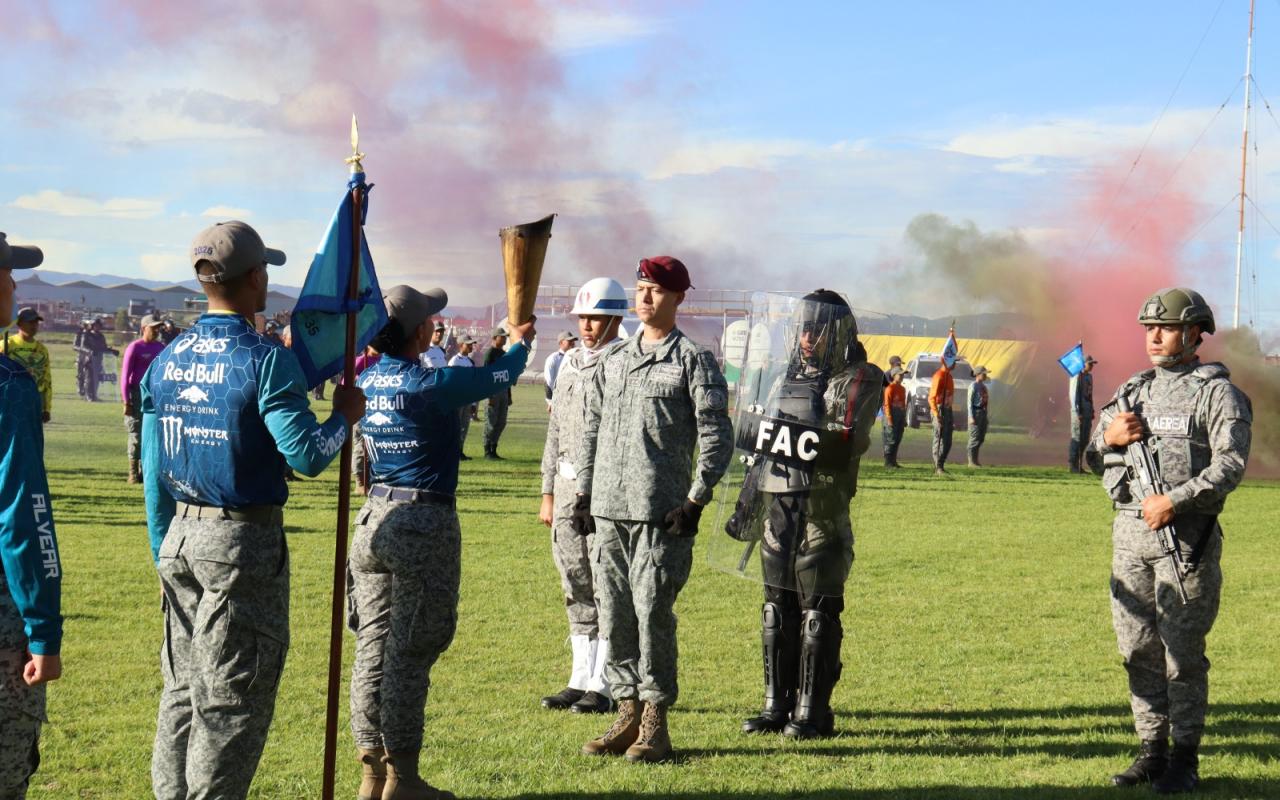 Uniformados demostraron todas sus capacidades durante competencias militares