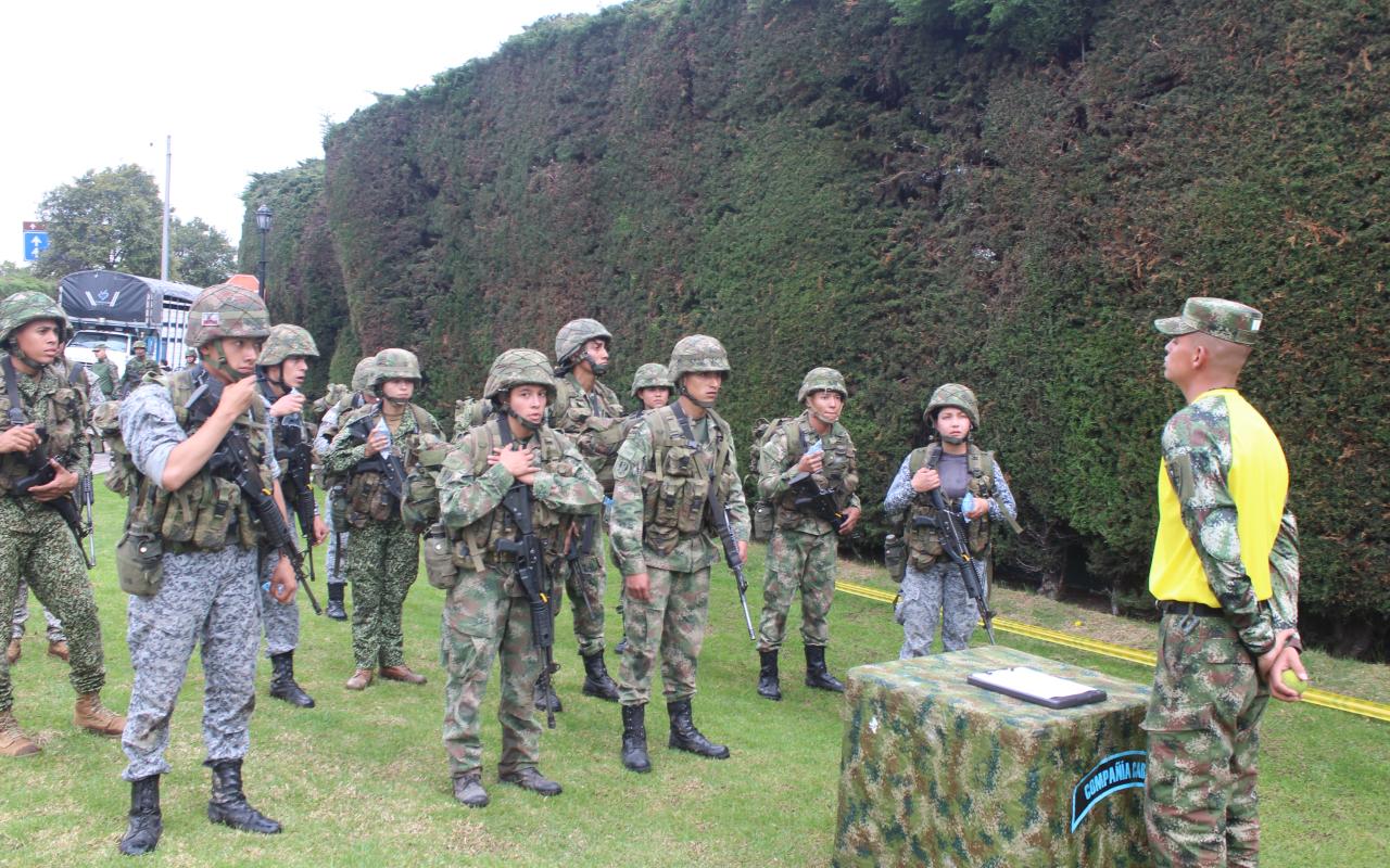 Plan Púrpura: espacio para fortalecer capacidades de las Fuerzas Militares de Colombia