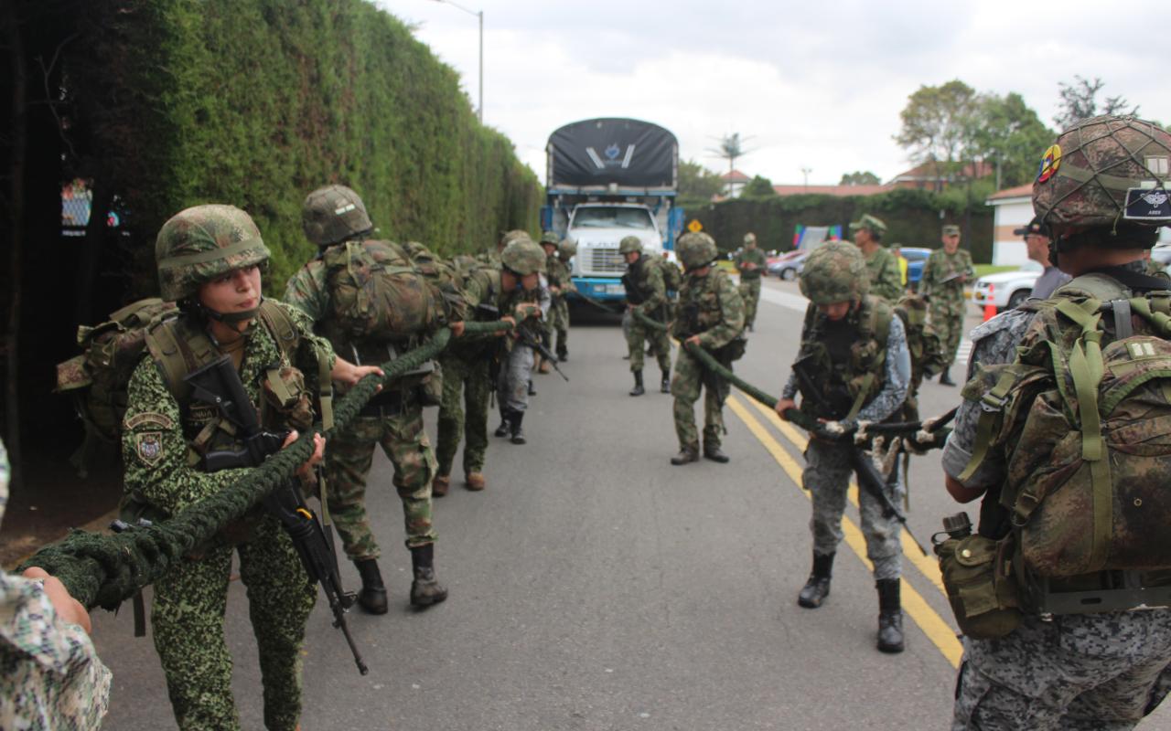 Plan Púrpura: espacio para fortalecer capacidades de las Fuerzas Militares de Colombia